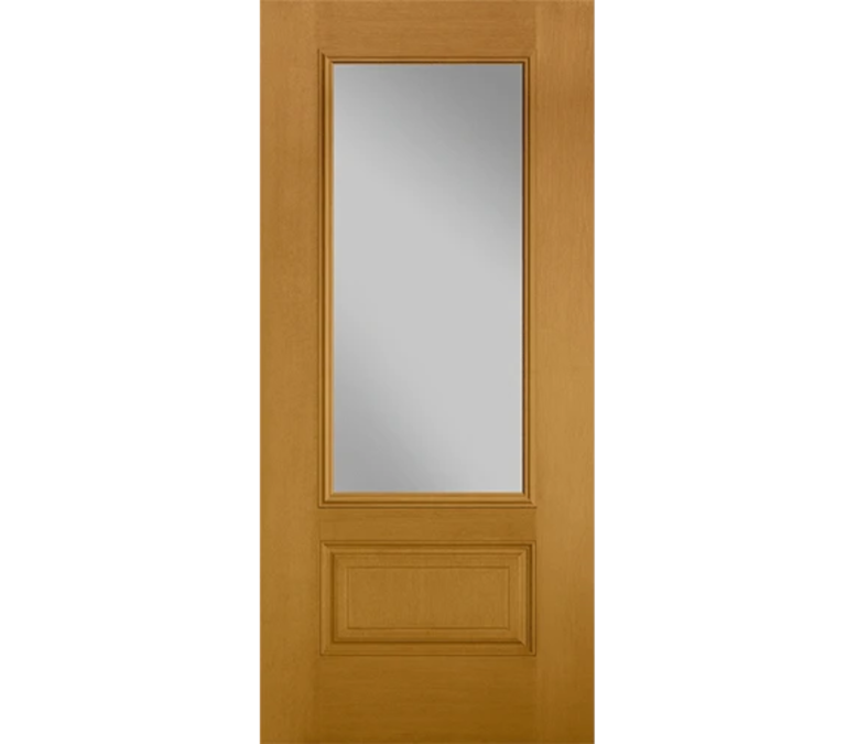 Louisville Three Quaters light Fiberglass Entry Door